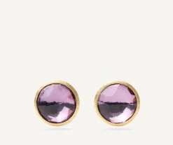 Amethyst Stud Earrings, Large|Marco Bicego Flash Sale