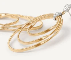Chandelier Earrings With Ovals And Diamonds|Marco Bicego Cheap
