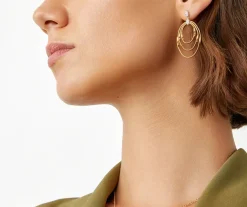 Chandelier Earrings With Ovals And Diamonds|Marco Bicego Cheap