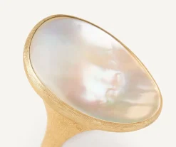 Cocktail Ring With White, Lunaria Mother Of Pearl|Marco Bicego Cheap