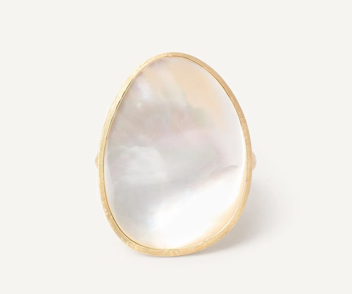Cocktail Ring With White, Lunaria Mother Of Pearl|Marco Bicego Cheap
