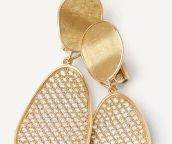 Convertible Gold Chandelier Earrings With Diamonds|Marco Bicego Store