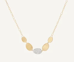 Diamond Necklace With Adjustable Chain, Mini|Marco Bicego Store