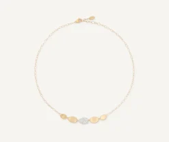 Diamond Necklace With Adjustable Chain, Mini|Marco Bicego Store
