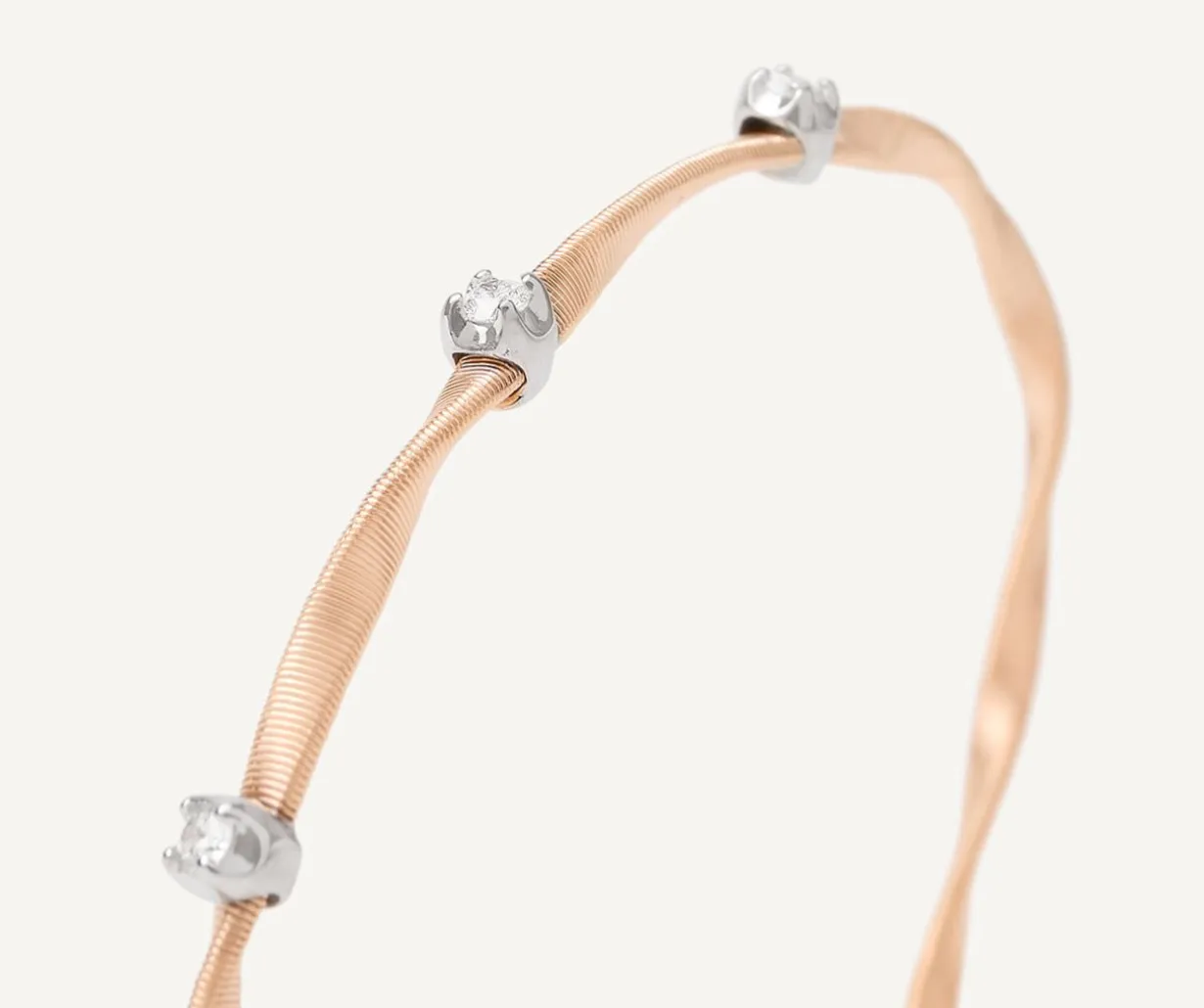 Diamond Rose Gold Bracelet|Marco Bicego Online