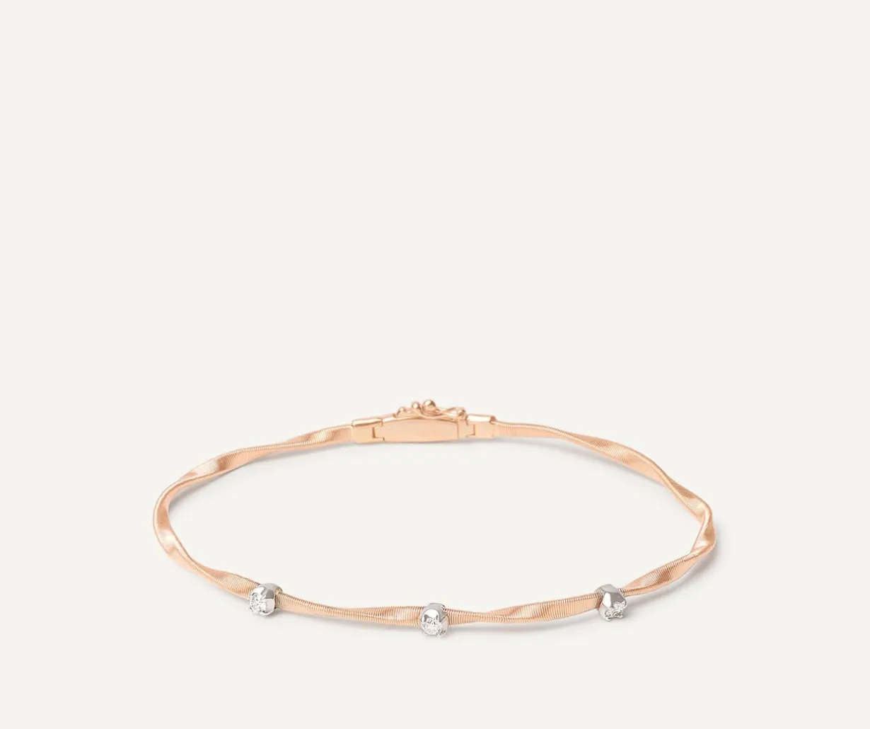 Diamond Rose Gold Bracelet|Marco Bicego Online