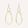Diamond-Studded Drop Earrings|Marco Bicego Shop