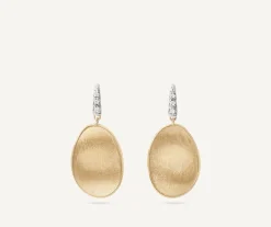 Diamond-Studded Earrings, Small|Marco Bicego Fashion