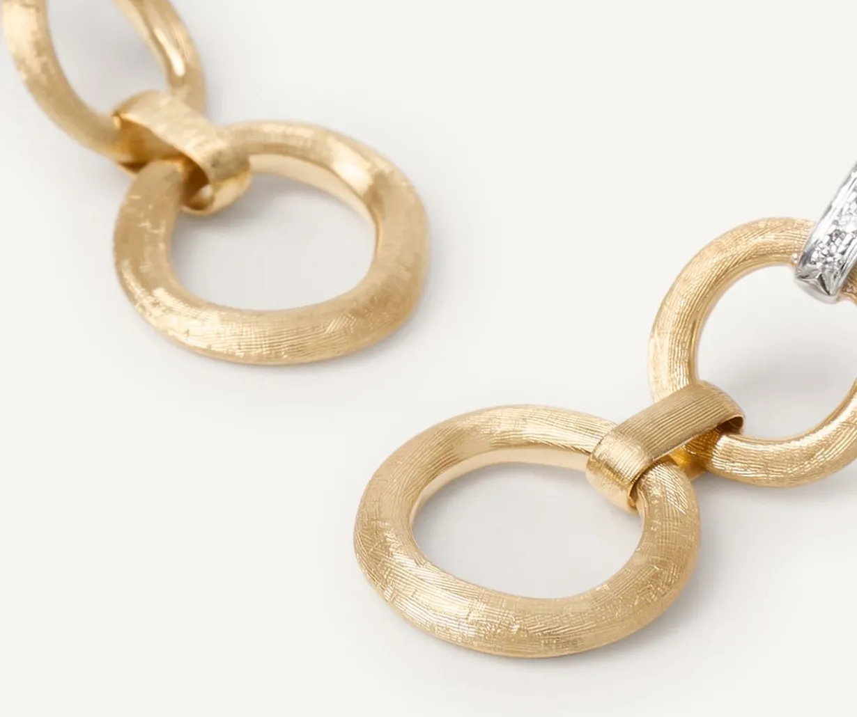Double-Drop Gold Diamond Earrings|Marco Bicego Sale