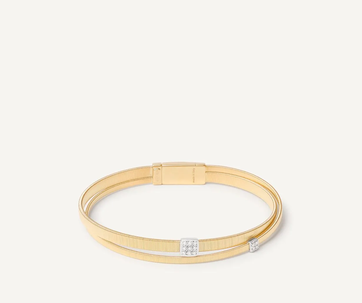 Double Strand Diamond Pave Bracelet|Marco Bicego Store