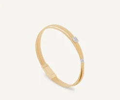Double Strand Diamond Pave Bracelet|Marco Bicego Store