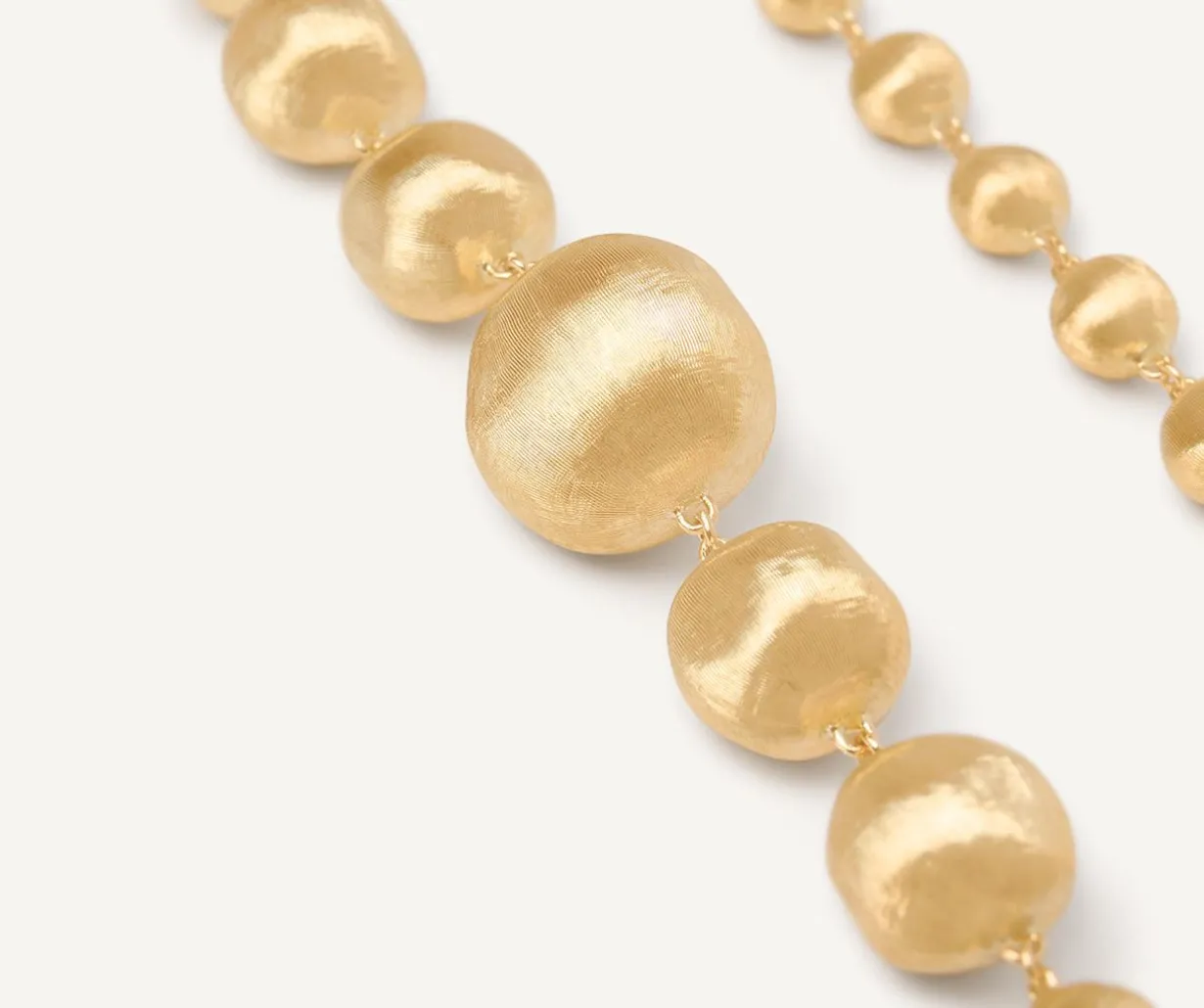 Faded 18Kt Yellow Gold Double-Strand Necklace|Marco Bicego Discount