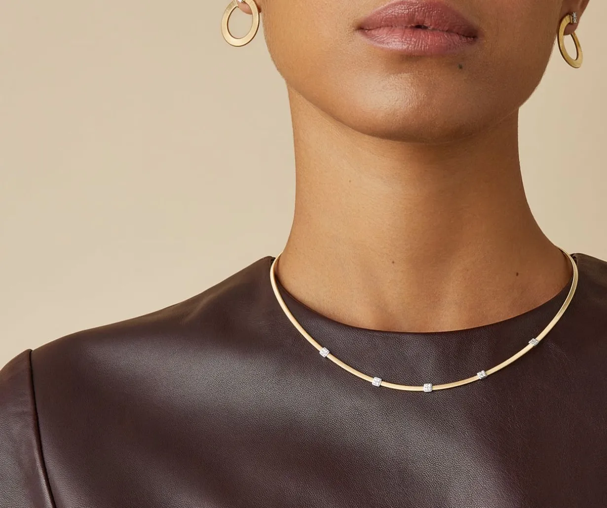 Fine Gold Necklace With Diamonds|Marco Bicego Fashion