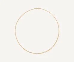 Fine Gold Necklace With Diamonds|Marco Bicego Fashion