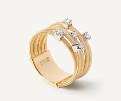 Five-Band Diamond Gold Ring|Marco Bicego Sale