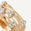 Five-Band Diamond Pave Ring|Marco Bicego Best Sale
