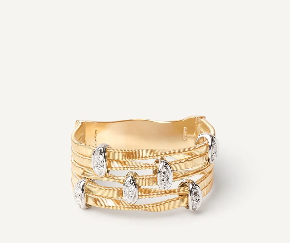 Five-Band Diamond Pave Ring|Marco Bicego Best Sale