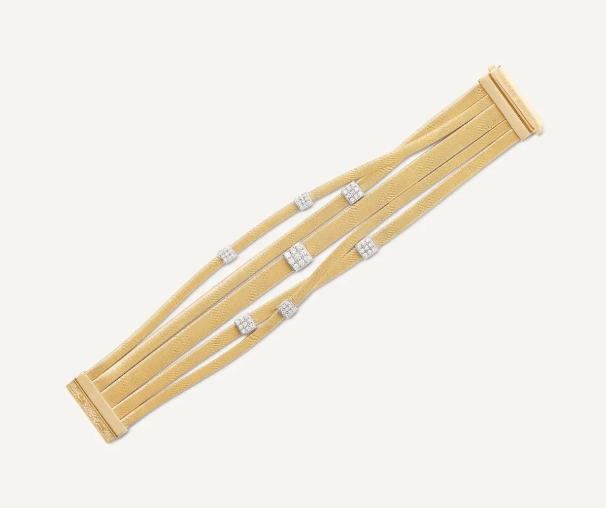 Five-Strand Diamond Pave Bracelet|Marco Bicego Best Sale