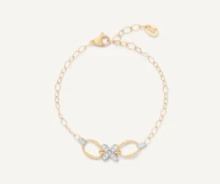 Floral Diamond Pave Bracelet With Adjustable Chain|Marco Bicego Hot