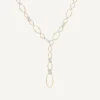 Floral Diamond Pave Lariat Necklace|Marco Bicego Hot