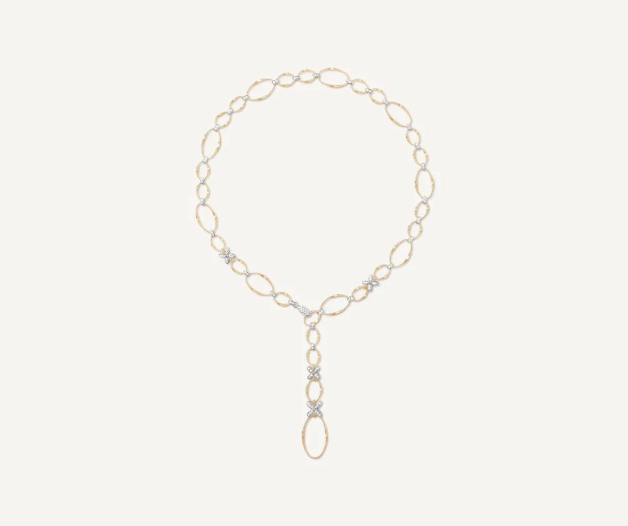 Floral Diamond Pave Lariat Necklace|Marco Bicego Hot