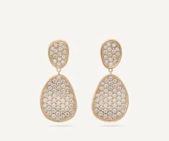 Gold Chandelier Earrings With Diamonds|Marco Bicego Hot