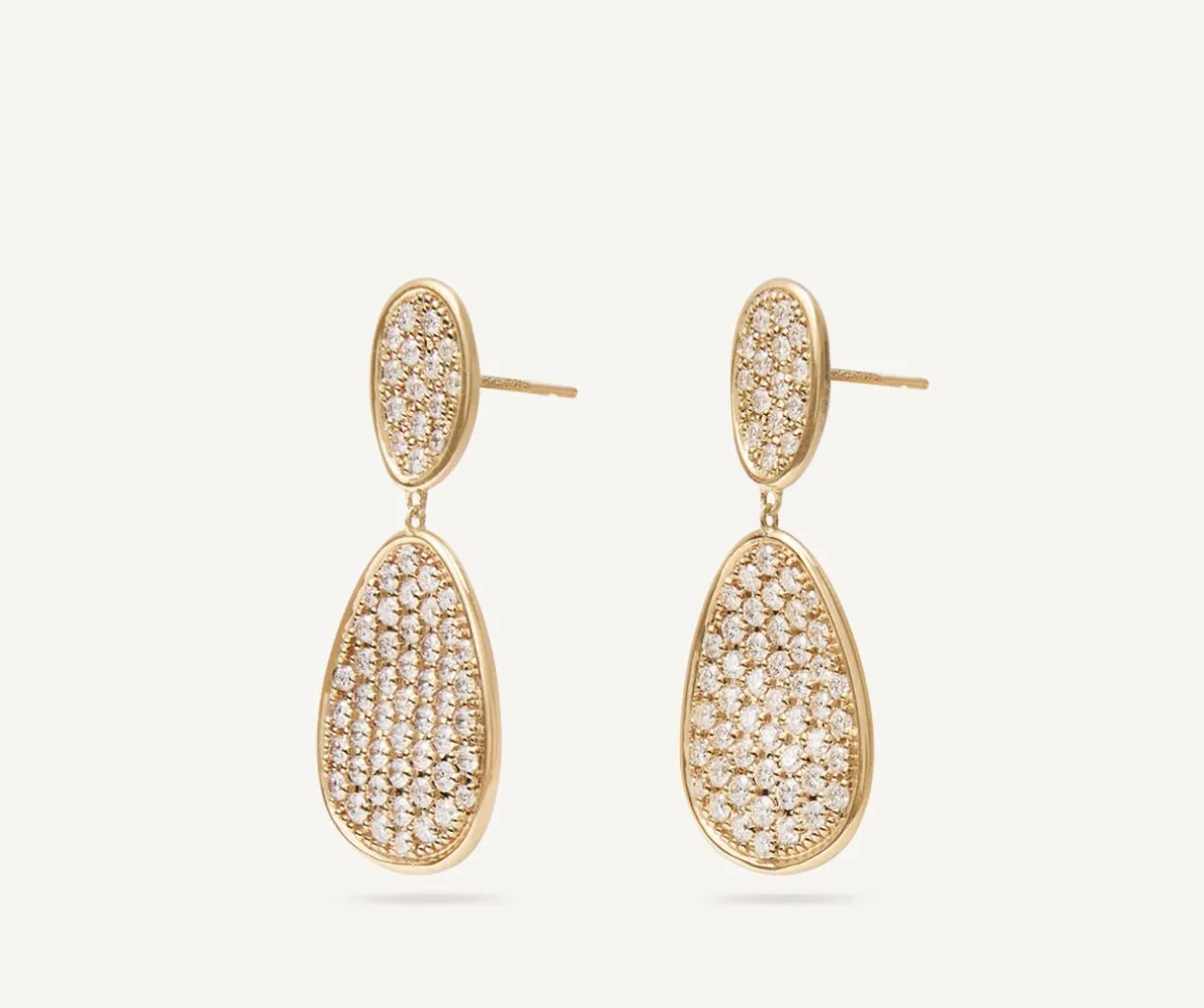 Gold Chandelier Earrings With Diamonds|Marco Bicego Hot