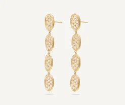 Gold Chandelier Earrings With Diamonds|Marco Bicego Flash Sale