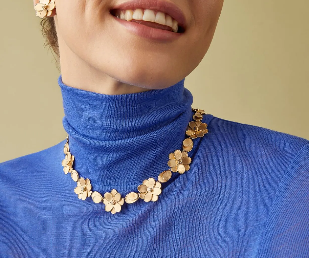 Gold Diamond Necklace|Marco Bicego Hot