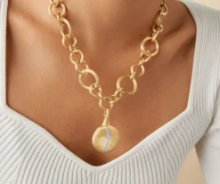 Gold Diamond Pendant, Medium|Marco Bicego Discount