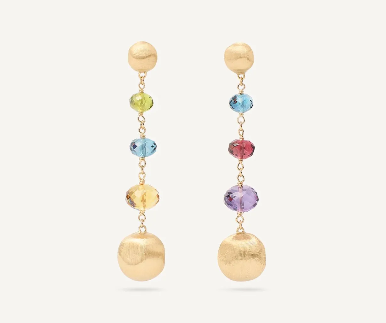 Gold Duster Earrings With Gemstones|Marco Bicego Discount
