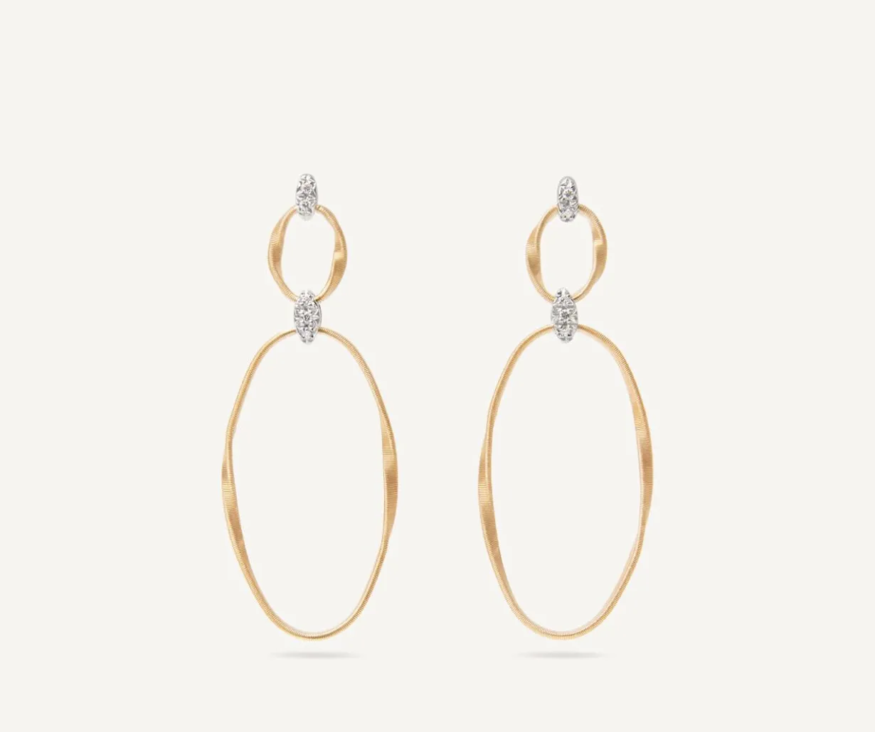 Gold Earrings With Diamonds|Marco Bicego Outlet