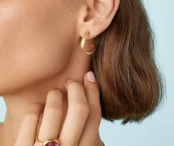 Gold Hoop Earrings, Medium|Marco Bicego Best Sale