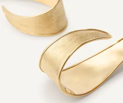Gold Hoop Earrings With Florentine Technique|Marco Bicego Hot