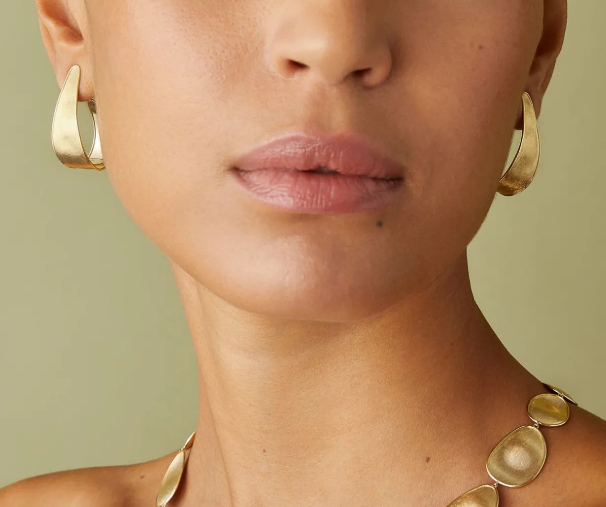 Gold Hoop Earrings With Florentine Technique|Marco Bicego Hot