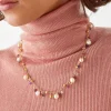 Gold Necklace With Pearls And Multicoloured Gemstones|Marco Bicego Cheap