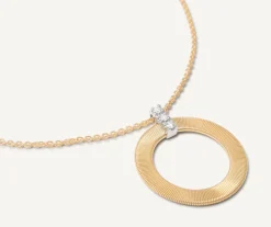 Gold Pendant Necklace With Diamonds|Marco Bicego Hot