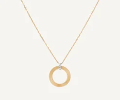 Gold Pendant Necklace With Diamonds|Marco Bicego Hot