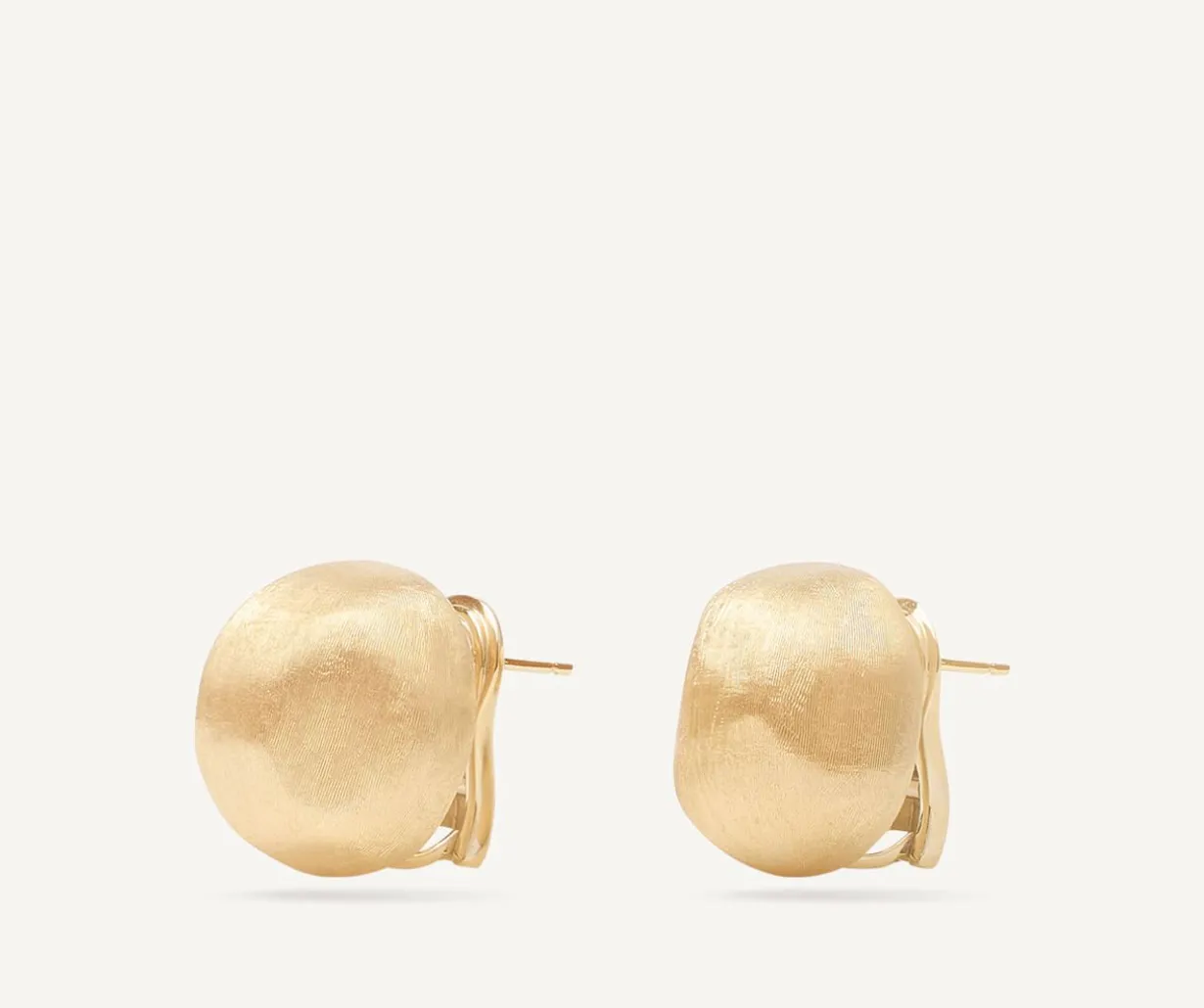 Gold Stud Earrings, Large|Marco Bicego Discount