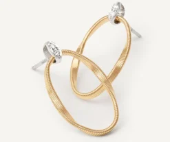 Gold Stud Earrings With Diamonds|Marco Bicego Discount