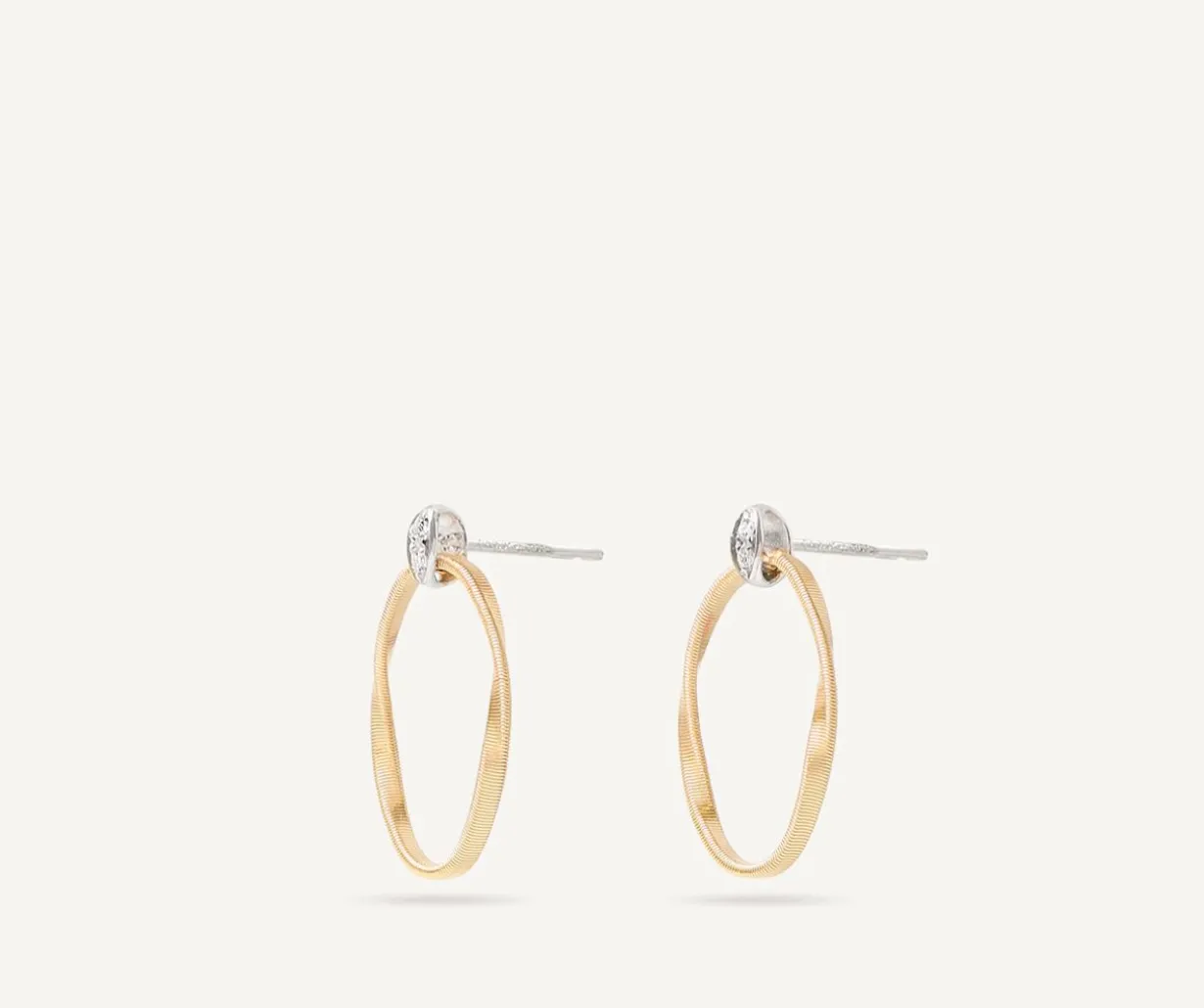 Gold Stud Earrings With Diamonds|Marco Bicego Discount