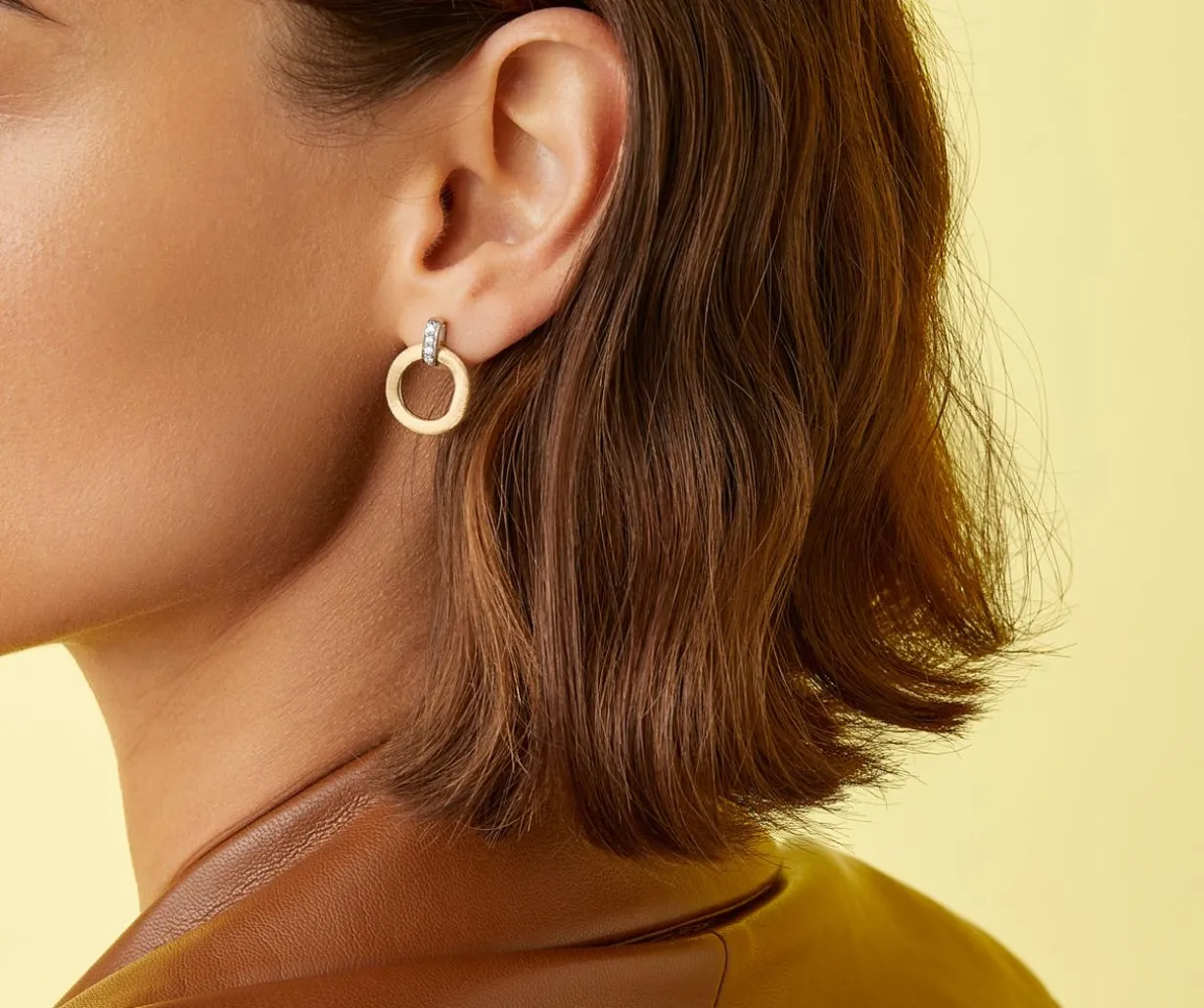 Gold Stud Earrings With Diamonds|Marco Bicego Cheap