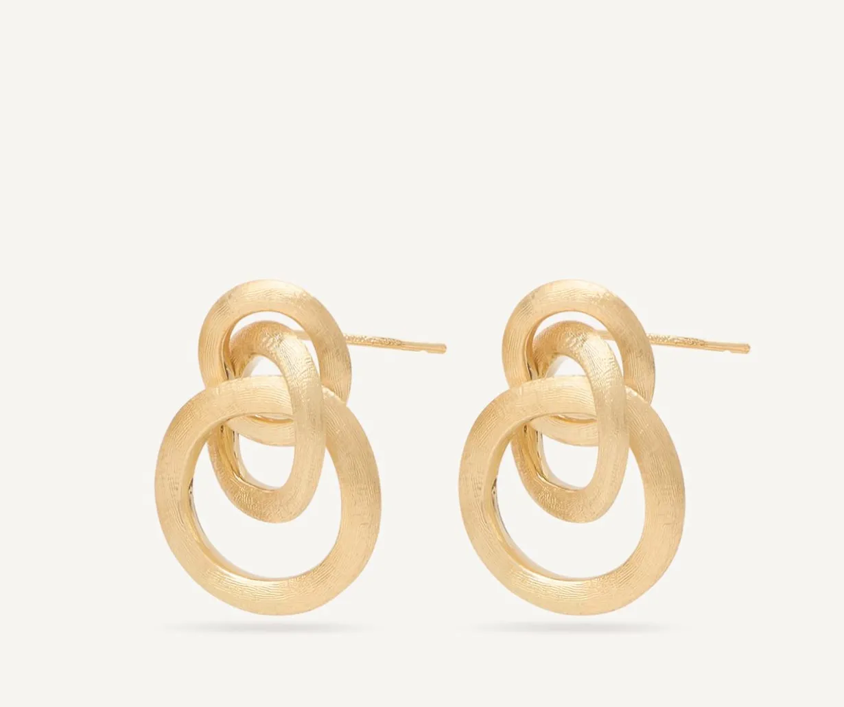 Gold Stud Earrings With Links|Marco Bicego Flash Sale