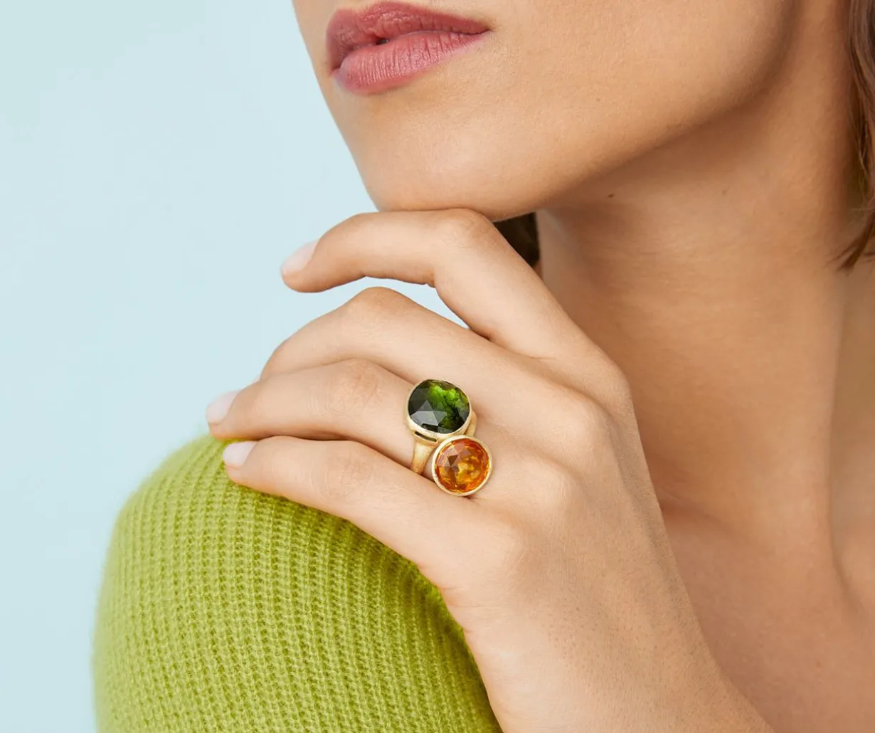 Green Tourmaline Ring, Large|Marco Bicego Best Sale