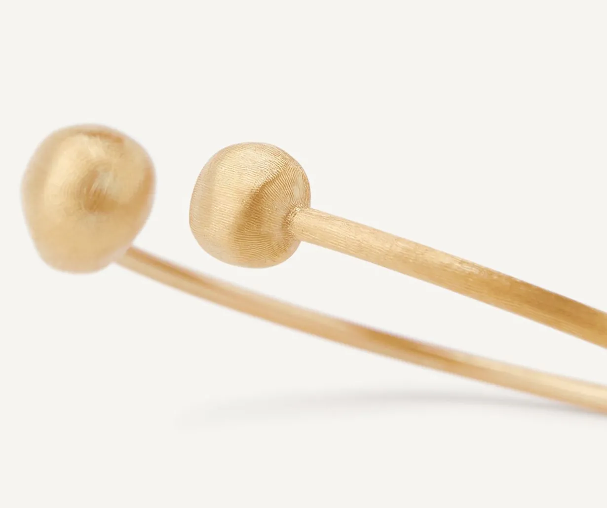 18Kt Yellow Gold Bangle With Large Beads|Marco Bicego Outlet
