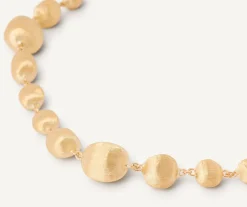 18Kt Yellow Gold Mixed Bead Bracelet|Marco Bicego Store