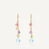 Multicoloured Diamond-Studded Earrings|Marco Bicego Cheap