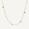 Multicoloured Gemstone Necklace|Marco Bicego Best