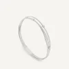 Multi-Strand White Gold Diamond Bracelet|Marco Bicego New