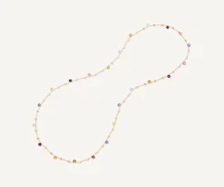 Necklace With Multicoloured Gemstones|Marco Bicego Outlet